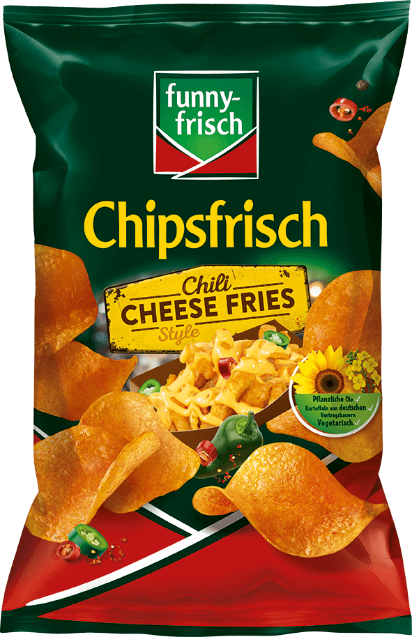 Packshot Chili Cheese Fries Style150 g