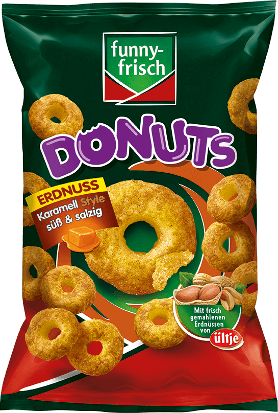 Packshot Donuts Karamell